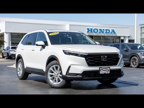 Certified Used 2024 Platinum White Pearl Honda EX-L image 1