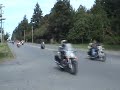 Teddy bear run for kids - motorbike ride