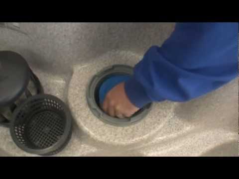 how to drain qca spa