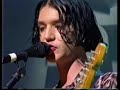 placebo perform 'nancy boy' and 'teenage angst' on seminal 90s channel 4 show the white room in 1996.

mark radcliffe: 'have a look at the singer, is it a bloke or is it a girl? i'll give you a clue, his name's brian'.