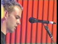 placebo perform 'nancy boy' and 'teenage angst' on seminal 90s channel 4 show the white room in 1996.

mark radcliffe: 'have a look at the singer, is it a bloke or is it a girl? i'll give you a clue, his name's brian'.