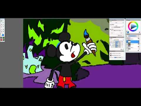 how to draw epic mickey