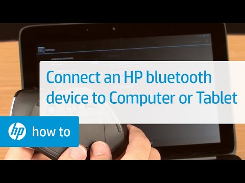 how to sync hp tablet with pc