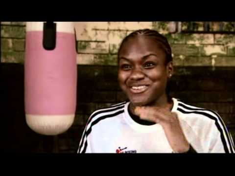woman boxer
