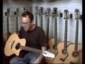 R Taylor Style 1 Acoustic Guitar, Adirondack Spruce Top, Striped Ebony Back and Sides