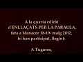Click here to watch this video Enllaçats per la paraula, a Santa Maria del Camí (5a): convidada a participar-hi