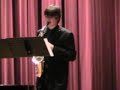 awesome saxophone performance!!! caprice en forme di valse