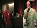 50 cent/ g-unit producer nick speed in beat battle.  one stop shop 2008 money management group.  pannelists includes swizz beats, no id, dj toomp, dj don cannon, dj premier, punch, 9th wonder, denine porter and sha money xl