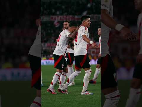 Primer gol para Meza con el Manto Sagrado   #vamosriver #futbol #river #meza