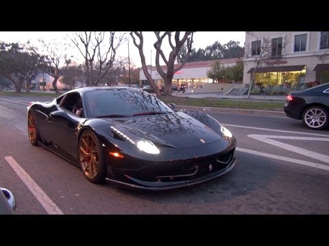 Straight Piped Ferrari 458 Italia Says 'Hi' to Beverly Hills