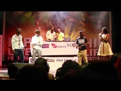 AZONTO COMPETITION @ The Hiplife Festival In London! Hosted By DJ Abrantee