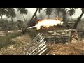 Call of Duty 5 world at war flamethrower in 3d !