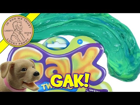 GAK Twisted Goo Green & You Blue It, Nickelodeon Toys