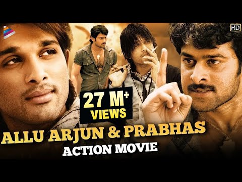 Allu Arjun & Prabhas Action Movie HD | South Indian Hindi Dubbed Action Movies | Telugu Filmnagar
