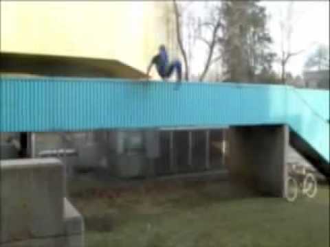 Caida parkour