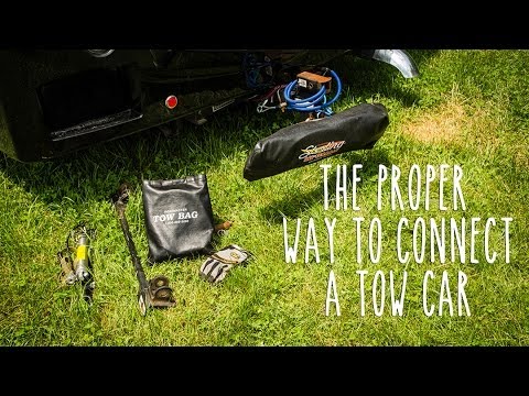 how to hook up tow vehicle to rv