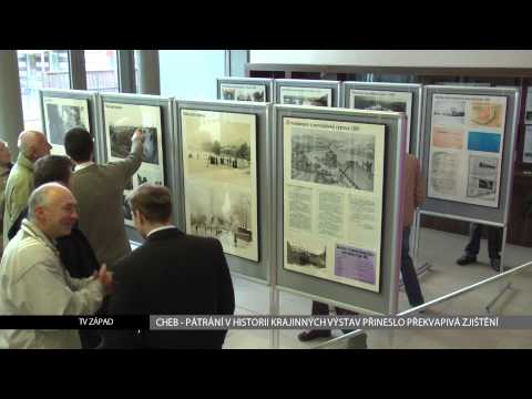 Vernissage der Ausstellung über Geschichte der Gartenschauen in Eger -  Kulturhaus Svoboda 29.5.2013 