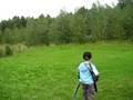 videos de Aerial trick shot by 5 year old kid.