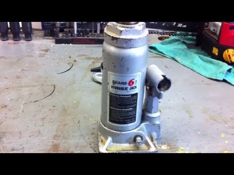 how to rebuild hydraulic jack