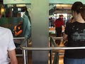 waiting for air at the station