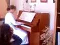 Faustine au piano !!