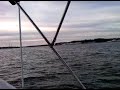 Run-about in Annapolis Harbor