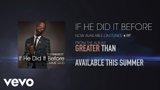 If He Did It Before...Same God