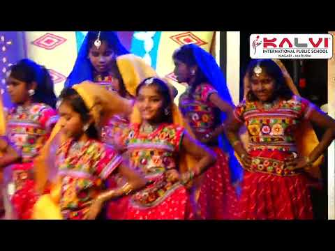 Annual Day 2025 | North Folk Dance | Kalvi International Public School - Nagari, Madurai.