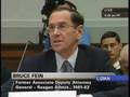 Hearing on Limits of Executive Power: Bruce Fein