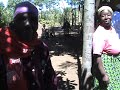 villagers welcoming us - caribu sana