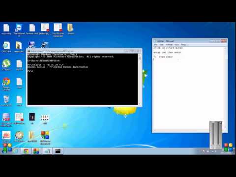 how to recover hidden files using cmd