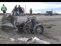 Espectacular accidente en ruta 3 Trelew