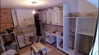 Kvik Kitchen Instalation TimeLapse