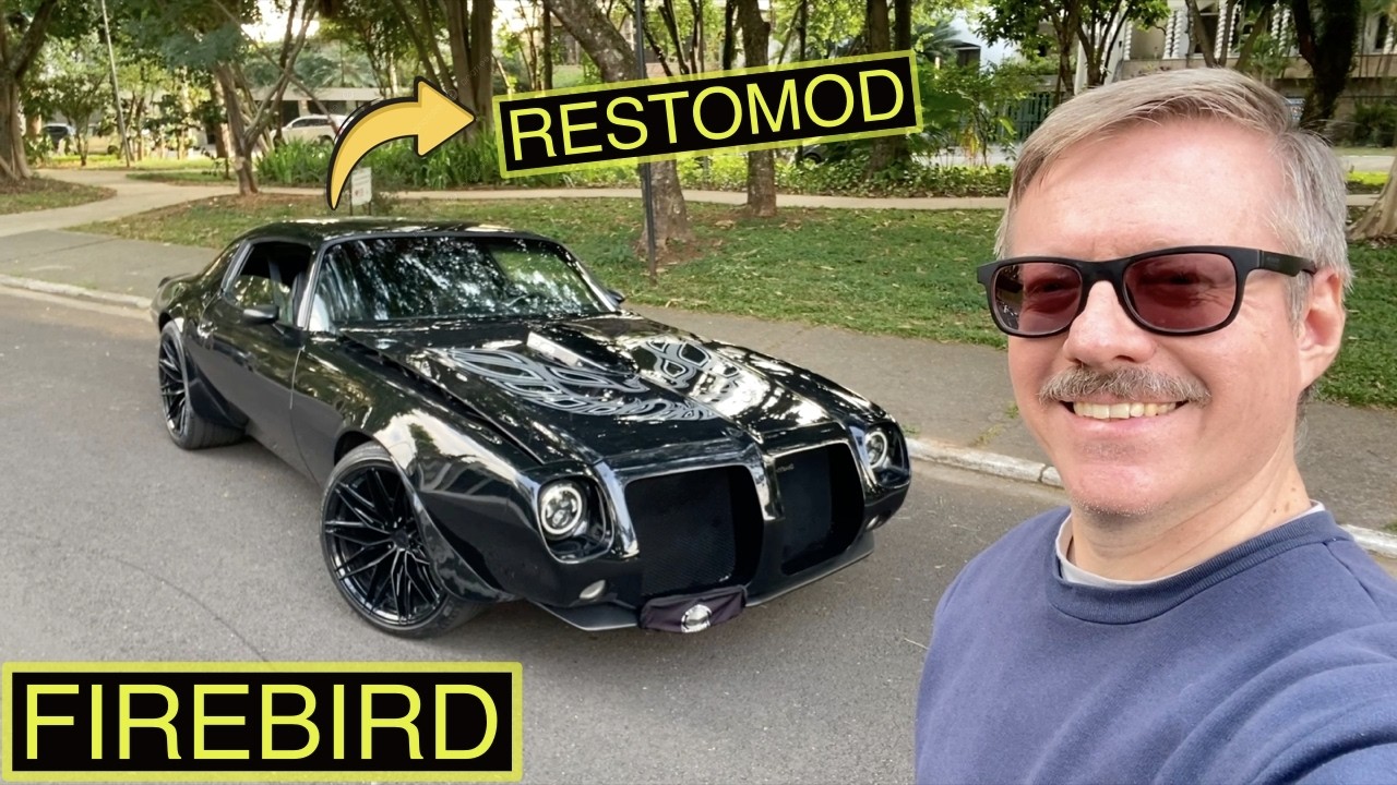 PONTIAC FIREBIRD: restomod entrega estilo e força bruta