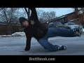 Winter Flatland Skate Session