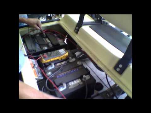 how to wire ez go battery indicator