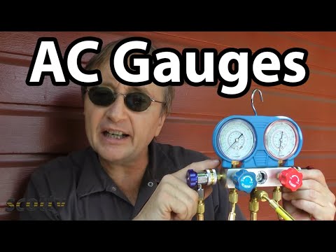 how to read auto ac gauges