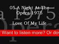 Love Of My Life (special online music)