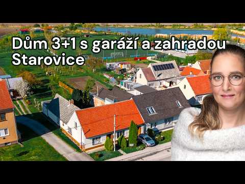 Video Prodej rodinného domu 3+1 s garáží, Starovice