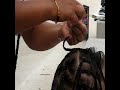 very fast hands braiding hair