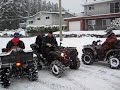 kodiak 450 fun in snow    
