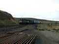 Two BNSF Freights descending Trinidad Hill, Wa