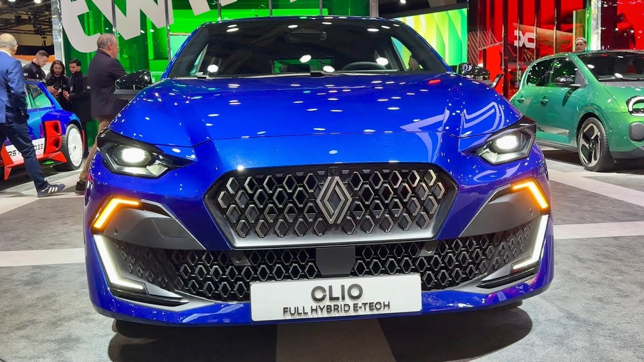 New RENAULT CLIO techno 2026 - LED lights, AMBIENT LIGHT COLORS & indicators