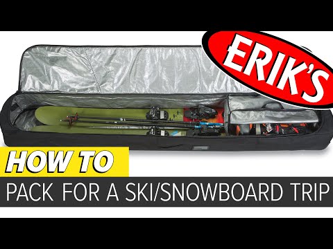 how to pack for a ski trip