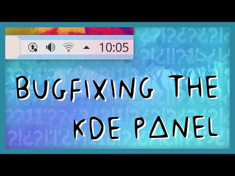 DEVLOG: Bugfixing the KDE Panel!