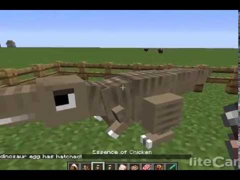 how to spawn a t rex in minecraft