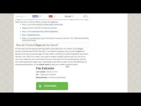 how to check plagiarism