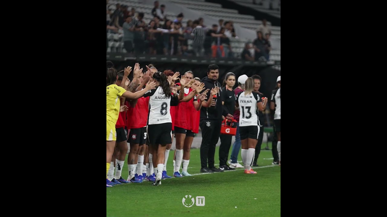 É dia de Brabas pelo Brasileirão Feminino! 💜🖤🤍 #SCCPxRBB #AsBrabas #VaiCorinthians