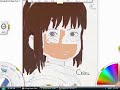 Coloring drawing of Chihiro