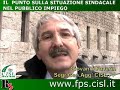 il punto della situazione sindacale nel pubblico impiego